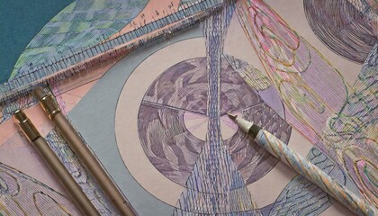 clock on the roof of the cathedral, "Chromatic Rhythms: Close-up Studies of Repeating Patterns"