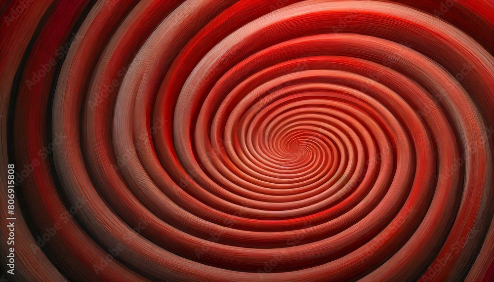 Canvas Prints abstract red spin illusion background