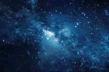 Fototapeta premium Generative ai on theme of beautiful starfall in sky, bright meteorites glow in atmosphere