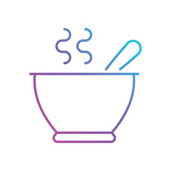 Soup  vector icon