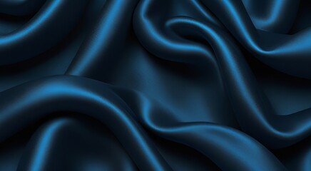 Obraz premium smooth elegant Blue satin texture abstract background