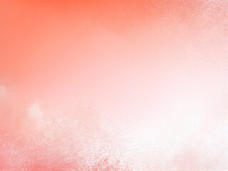 Coral white spray texture color gradient shine bright light and glow rough abstract retro vibe background template grainy noise grungy empty space with copy 