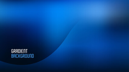 Blue Gradient Abstract Background for Creative Designs