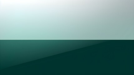 Obraz premium Simple Presentation Background in dark green and white Colors