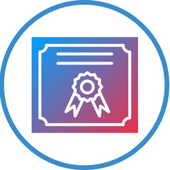 Diploma Icon Style
