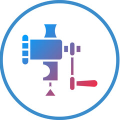 Meat Grinder Icon Style