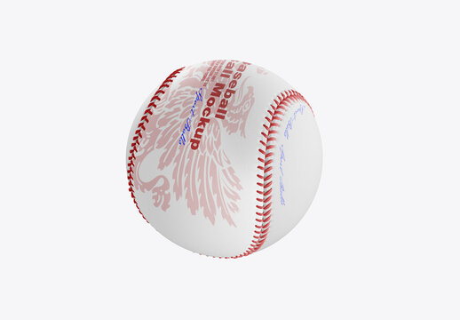 Baseball Ball Mockup