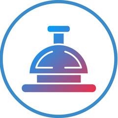 Reception Bell Icon Style