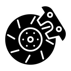 Disc Brake Icon