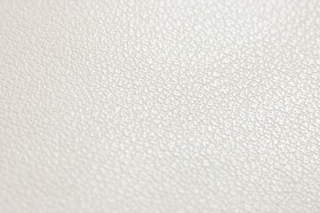Beautiful white leather as background, closeup view