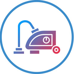 Vacuum Cleaner Icon Style