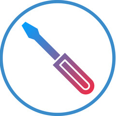 Screwdriver Icon Style