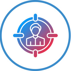 Target Audience Icon Style