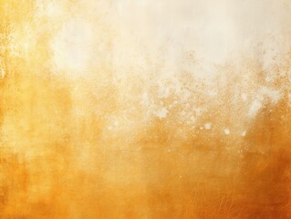 Gold white spray texture color gradient shine bright light and glow rough abstract retro vibe background template grainy noise grungy empty space with copy 