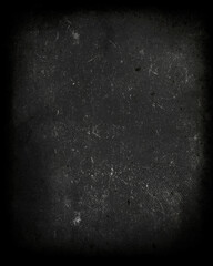Scary Horror Grunge Background, Old Film Effect, Obsolete Scratched Texture