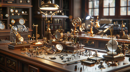 Timepiece Precision: Sophisticated Watchmaker's Studio