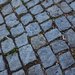Obraz premium stone pavement