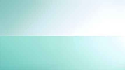 Obraz premium Simple Presentation Background in turquoise and white Colors