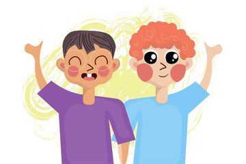 kids day poster for international children's day background. 