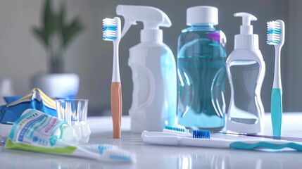 Dental Hygiene Essentials: Toothbrushes, Floss, and Mouthwash