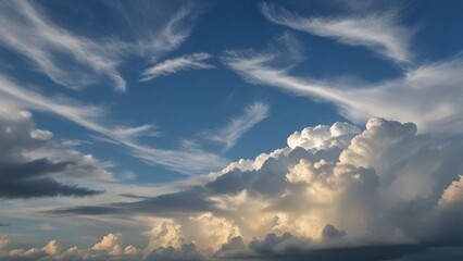 clouds in the sky