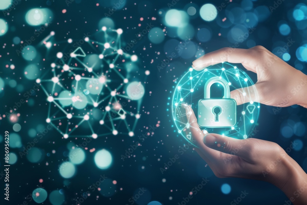 Poster implement robust antivirus and firewall measures to enhance web safety and provide digital protectio