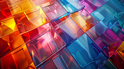 Colorful glass background ,vector image