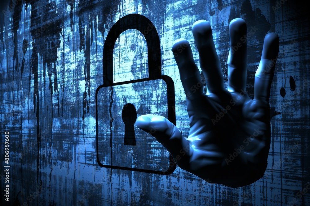Poster enhance network security with comprehensive firewall and antivirus protections to guard personal dat