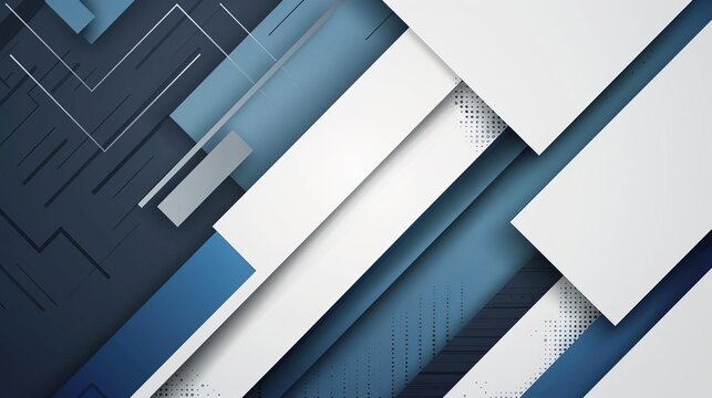 directional flow modern abstract vector background with gray and blue arrows geometric design