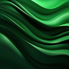 Green abstract wavy pattern in green color, monochrome background with copy space texture for display products blank copyspace for design text 