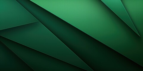 Green minimalistic geometric abstract background diagonal triangle patterns vibrant header design poster design template web texture with copy space 
