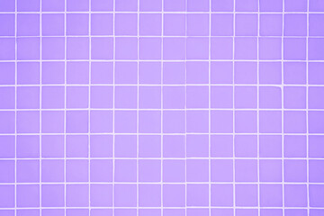 Fototapeta premium Lavender Purple Tiles Wall Background Vintage Square Tiles