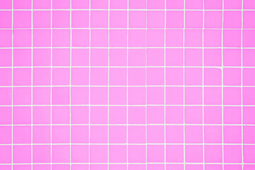 Pink Tiles Wall Background Vintage Square Tiles