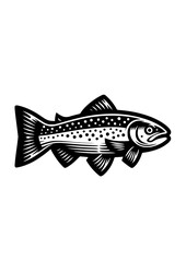 Trout Fishing Svg, Trout Fish Svg, Trout Svg, Trout Fish Clipart, Trout Fish Cricut, Fishing Svg, Trout Fish Vector, Trout Fishing Cut File, Trout Fish Silhouette, Fishing SVG