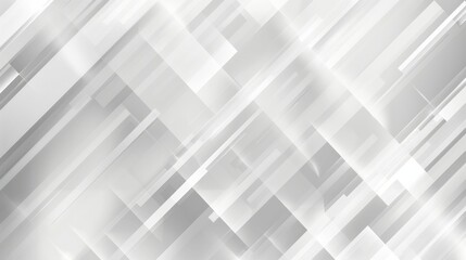 Abstract geometric pattern with squares and lines in a grayscale color scheme