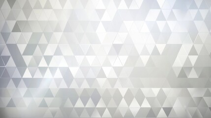 Abstract geometric wallpaper with a seamless pattern of triangles in shades of blue and gray