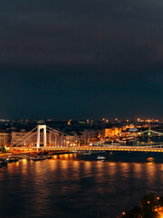Fototapeta premium The lights of Budapest.