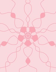 pink background with hearts