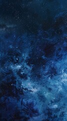 Obraz premium Galaxy Space Gradient: Mysterious gradient capturing the essence of a starry night sky, featuring dark blues and purples.