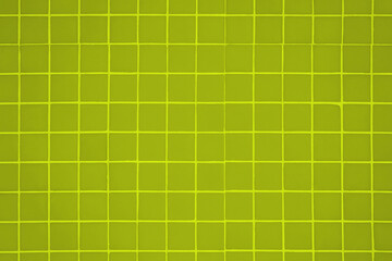 Lime Green Yellow Tiles Wall Background Vintage Square Tiles
