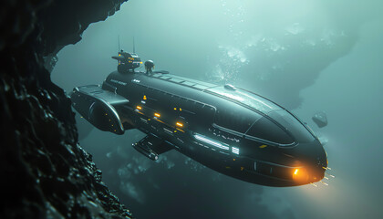 Illustrate the sleek