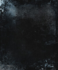 Dark grunge scary horror background, old scratched texture