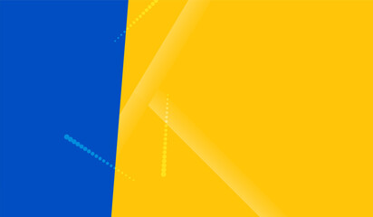 Abstract modern graphic background. Yellow and blue background with stripes. Vector abstract texture background, bright poster, banner yellow and blue background vector illustration
