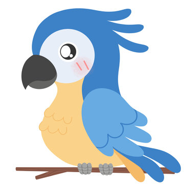 recommend clip art: blue bird cartoon