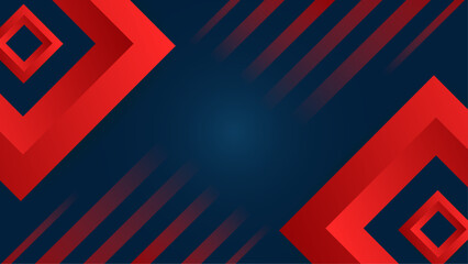 Background geometric design with red and black color