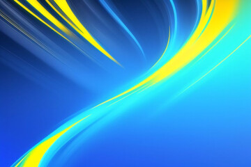 Fototapeta premium Fondo amarillo y azul con rayas. Diseño de textura de fondo abstracto vectorial, cartel brillante. Fondo abstracto gráfico futurista hipster moderno. Efecto multicapa con textura.