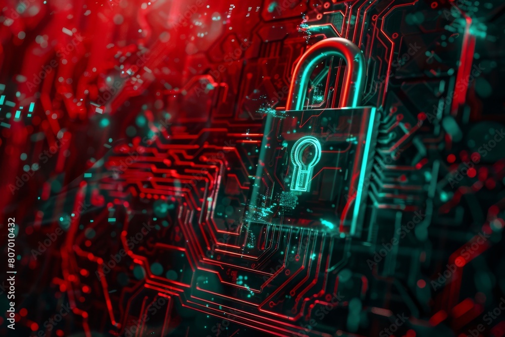 Poster cyber security practices safeguard user privacy with secure, safe technology systems, ensuring virus