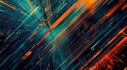 Abstract background modern neon colors  cyberpunk style  