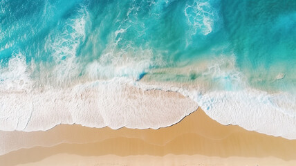 beach and blue sea background used for display or montage your products, travel and relax activity concept