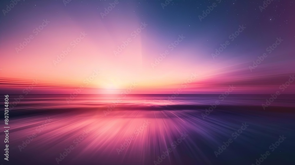 Poster minimalist background with blurred lines and celestial tones